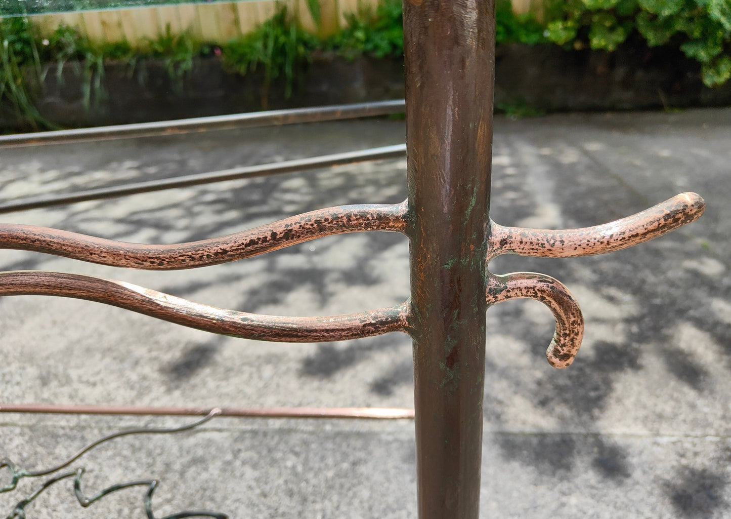 Copper Cooked Two Ways Side Table