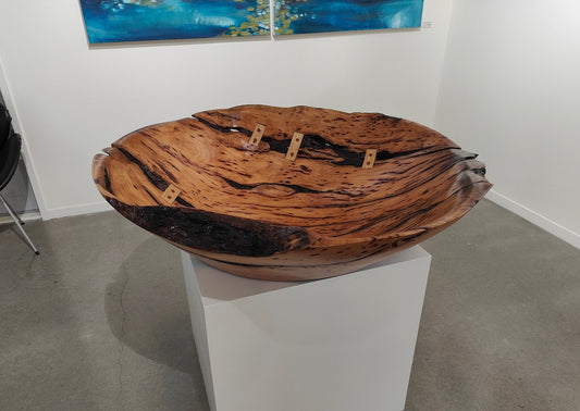 A Big Bowl - Macrocarpa Table