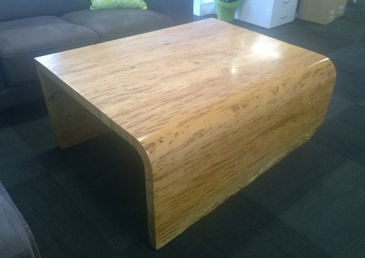 Macrocarpa Coffee Table #1 In The Yin Yang Series